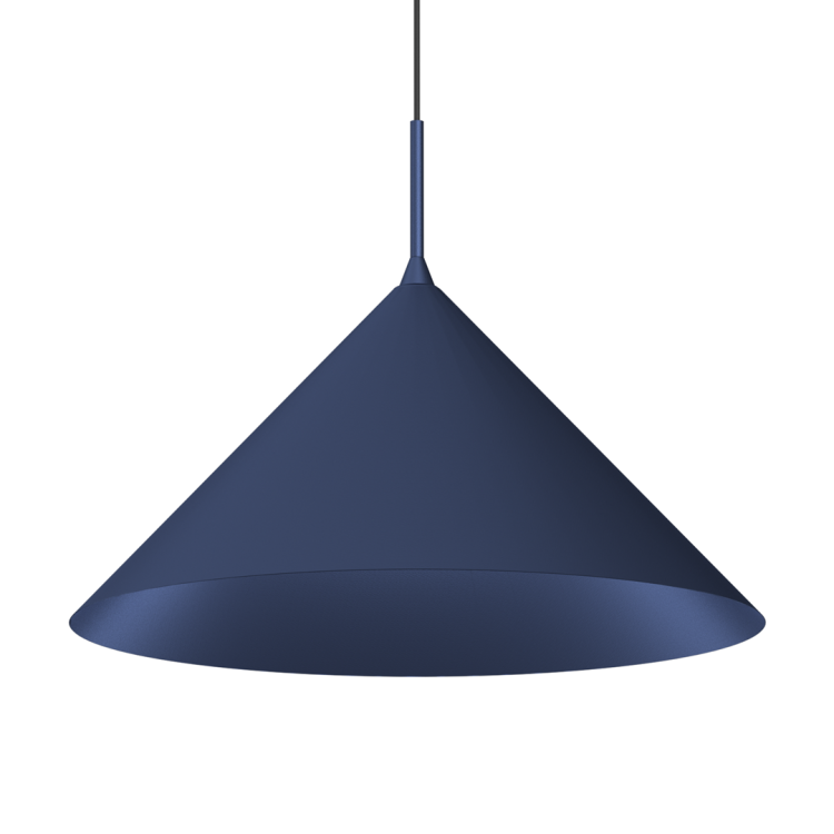 Lampa sufitowa wisząca CAPITAL NAVY BLUE 1xGX53 MLP0956 Milagro 46cm GX53 oświetleniowa żyrandol nowoczesna metal do Kuchni Jadalni nad stół blat wyspę granatowa granatowy pojedyncza Inspiracje Premium