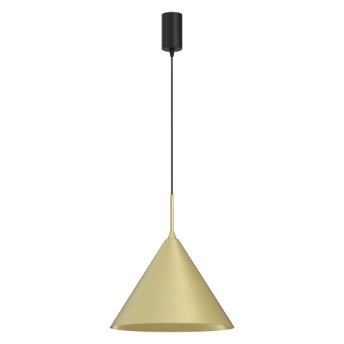 Lampa sufitowa wisząca CAPITAL GOLD 1xGX53 MLP0957 Milagro 32cm GX53 oświetleniowa żyrandol nowoczesna metal do Kuchni Jadalni nad stół blat wyspę złota złoty pojedyncza Inspiracje Premium