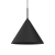 Lampa sufitowa wisząca CAPITAL BLACK 1xGX53 MLP0958 Milagro 32cm GX53 oświetleniowa żyrandol nowoczesna metal do Kuchni Jadalni nad stół blat wyspę czarna czarny pojedyncza Inspiracje Premium