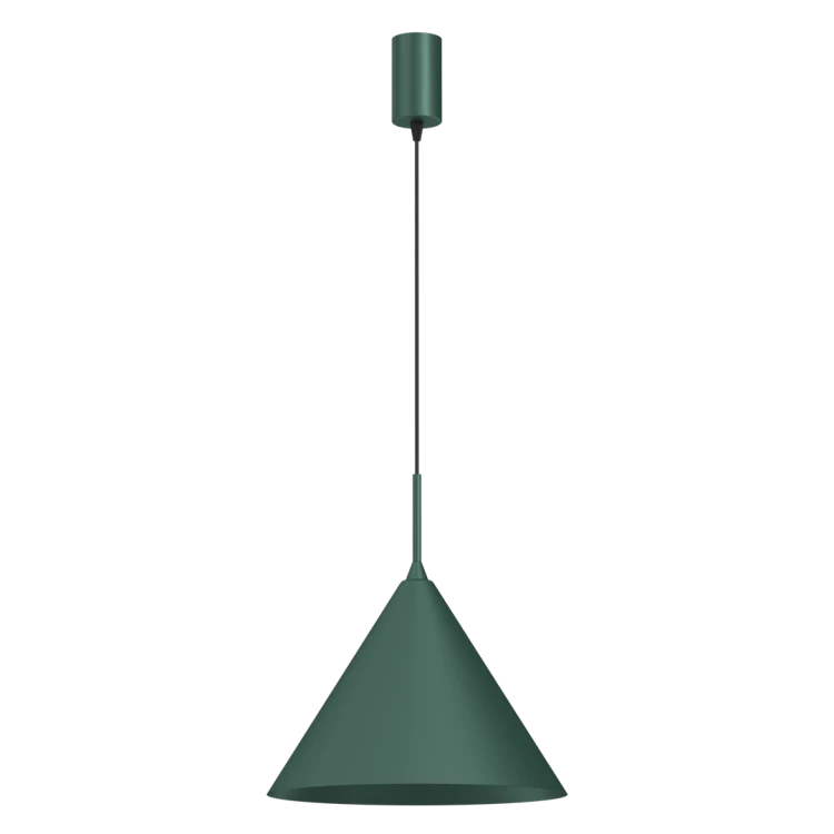 Lampa sufitowa wisząca CAPITAL GREEN 1xGX53 MLP0961 Milagro 32cm GX53 oświetleniowa żyrandol nowoczesna metal do Kuchni Jadalni nad stół blat wyspę butelkowa zieleń zielona zielony pojedyncza Inspiracje Premium