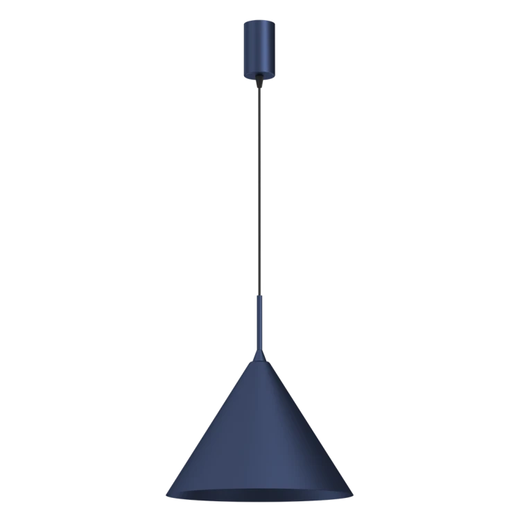 Lampa sufitowa wisząca CAPITAL NAVY BLUE 1xGX53 MLP0962 Milagro 32cm GX53 oświetleniowa żyrandol nowoczesna metal do Kuchni Jadalni nad stół blat wyspę granatowa granatowy pojedyncza Inspiracje Premium