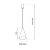 Lampa sufitowa wisząca CAPITAL GOLD 1xGX53 MLP0963 Milagro 17cm GX53 oświetleniowa żyrandol nowoczesna metal do Kuchni Jadalni nad stół blat wyspę złota złoty pojedyncza Inspiracje Premium