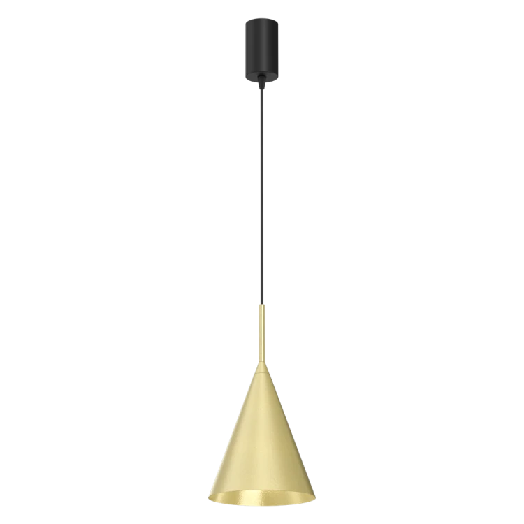 Lampa sufitowa wisząca CAPITAL GOLD 1xGX53 MLP0963 Milagro 17cm GX53 oświetleniowa żyrandol nowoczesna metal do Kuchni Jadalni nad stół blat wyspę złota złoty pojedyncza Inspiracje Premium
