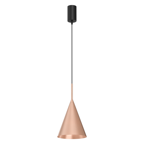 Lampa sufitowa wisząca CAPITAL ROSE GOLD 1xGX53 MLP0966 Milagro 17cm GX53 oświetleniowa żyrandol nowoczesna metal do Kuchni Jadalni nad stół blat wyspę  miedziana miedziany pojedyncza Inspiracje Premium