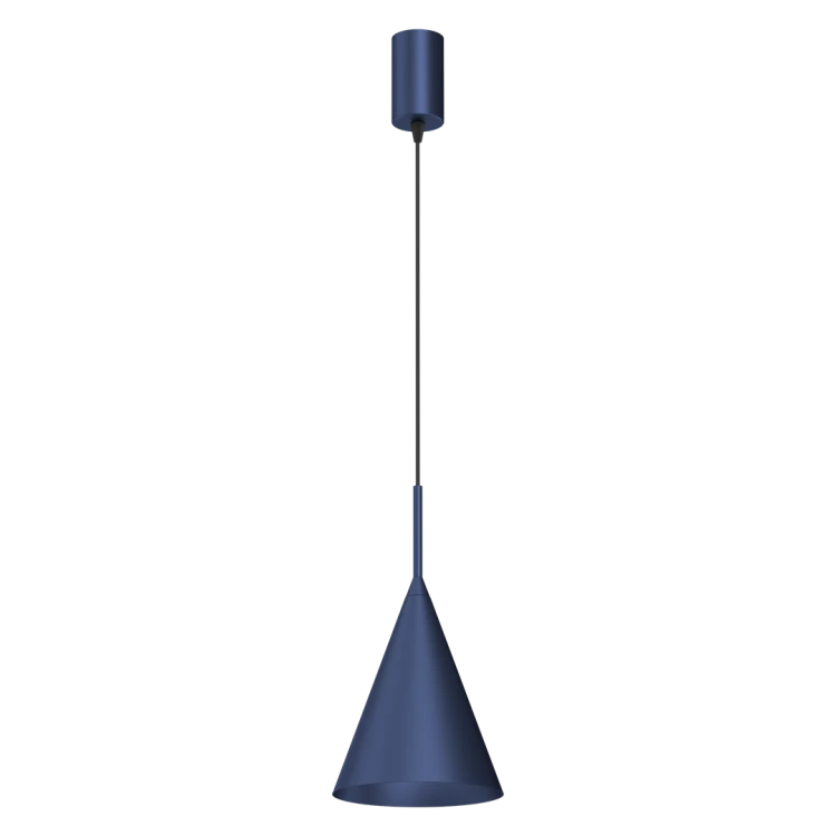 Lampa sufitowa wisząca CAPITAL NAVY BLUE 1xGX53 MLP0968 Milagro 17cm GX53 oświetleniowa żyrandol nowoczesna metal do Kuchni Jadalni nad stół blat wyspę granatowa granatowy pojedyncza Inspiracje Premium
