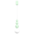 Lampa sufitowa wisząca BOULE Mint 1xG9 MLP1028 1x G9 kule kula oświetleniowa żyrandol nowoczesna metal szkło do Kuchni Jadalni nad stół blat wyspę miętowa miętowy pojedyncza Inspiracje Premium