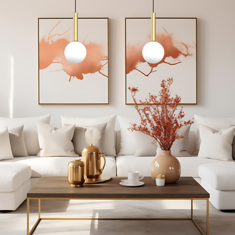 Lampa sufitowa wisząca PLAY GOLD 1xG9 MLP0971 Milagro 1x G9 kula oświetleniowa żyrandol nowoczesna metal szkło do Kuchni Jadalni nad stół blat wyspę czarna czarny czarno złota pojedyncza Inspiracje Premium
