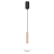 Lampa sufitowa wisząca PLAY COPPER 1xG9 MLP0972 Milagro 1x G9 kula oświetleniowa żyrandol nowoczesna metal szkło do Kuchni Jadalni nad stół blat wyspę czarna czarny czarno miedziany miedź pojedyncza Inspiracje Premium