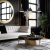Lampa sufitowa wisząca PERU BLACK 3xE27 MLP0978 Milagro 3x E27 oświetleniowa żyrandol nowoczesna metal szkło do Kuchni Jadalni nad stół blat wyspę czarna czarny czarno złota mosiądz potrójna Inspiracje Premium
