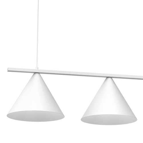 Lampa sufitowa wisząca CAPITAL BIAŁY 3xGX53 MLP0939 Milagro GX53 x3 oświetleniowa żyrandol nowoczesna metal do Kuchni Jadalni nad stół blat wyspę biała biały potrójna Inspiracje Premium