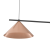 Lampa sufitowa wisząca CAPITAL CZARNY-MIEDZIANY 2xGX53 MLP0944 Milagro GX53 x2 oświetleniowa żyrandol nowoczesna metal do Kuchni Jadalni nad stół blat wyspę miedziana miedziany podwójna Inspiracje Premium