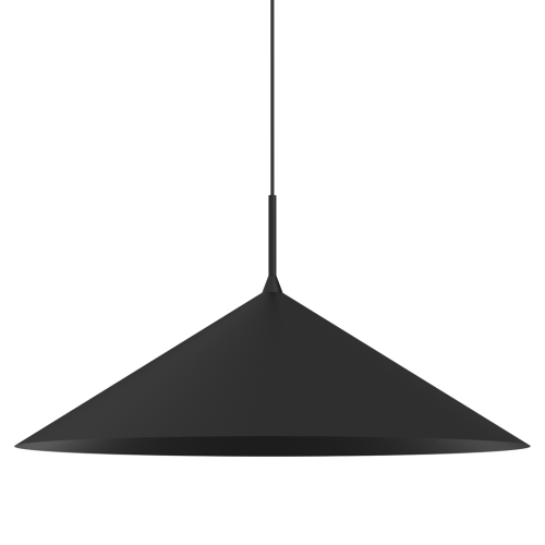 Lampa sufitowa wisząca CAPITAL CZARNY 1xGX53 MLP0946 Milagro 60cm GX53 oświetleniowa żyrandol nowoczesna metal do Kuchni Jadalni nad stół blat wyspę  czarna czarny pojedyncza Inspiracje Premium