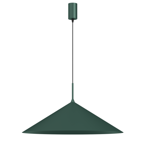 Lampa sufitowa wisząca CAPITAL ZIELONY 1xGX53 MLP0949 Milagro 60cm GX53 oświetleniowa żyrandol nowoczesna metal do Kuchni Jadalni nad stół blat wyspę butelkowa zieleń zielona zielony pojedyncza Inspiracje Premium