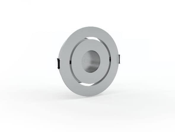 Lampa do oświetlenia wjazdu bramy podwórka LED Tousek 24V 4,3W 16000040 380lm IP54 z kablem 1,5m oczko do zabudowy światło białe ciepłe