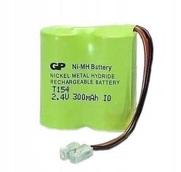Akumulator Bateria do telefonów bezprzewodowych 2.4V 300mAh T154 / T104 NiMH 30AAH2BMU GP Panasonic KX-TCM941 akumulatorki