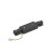 Łącznik do szynoprzewodu środkowy prosty zasilający PROFILE POWER STRAIGHT CONNECTOR BLACK 10226 NOWODVORSKI Lighting Loft nowoczesna sufitowy ścienny do oświetlenie szynowe listwa natynkowa szynoprzewodów 230V złączka czarny Inspiracje Premium
