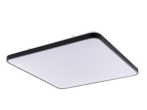 Lampa sufitowa Industrialna Loft AGNES SQUARE LED PRO BLACK 10987 NOWODVORSKI Lighting 64W 3000K IP44 oświetleniowa plafon nowoczesny do kuchni korytarza czarno biała metal Inspiracje Premium