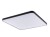 Lampa sufitowa Industrialna Loft AGNES SQUARE LED PRO BLACK 10987 NOWODVORSKI Lighting 64W 3000K IP44 oświetleniowa plafon nowoczesny do kuchni korytarza czarno biała metal Inspiracje Premium