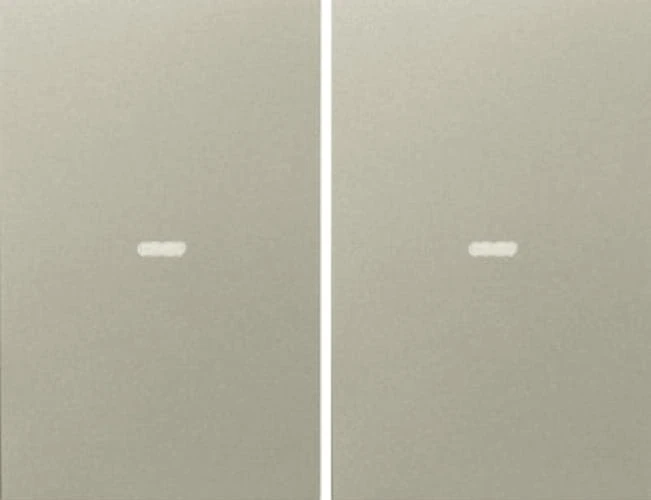 KNX e/s K.x Klawisze z soczewką do modułu przycisku 2-kr, stal szlachetna, lak. 80960373 HAGER BERKER