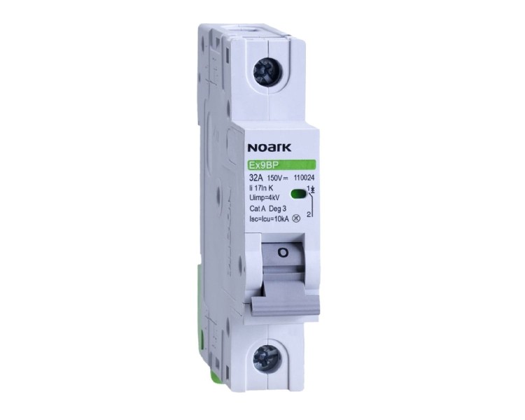 Wyłacznik nadprądowy do fotowoltaiki Ex9BP 1P DC150V K25 110023 Noark