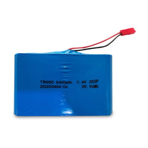 Akumulator do Lampa uliczna solarna z czujnikiem ruchu i zmierzchu SOLAR LED STREET 15W Kobi KFNSU15BAT 18650 7,4V 5,4Ah 2S3P 39,96Wh