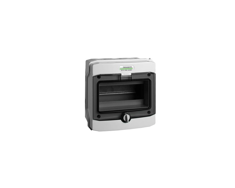 Plastikowa obudowa instalacyjna, natynkowa, IP65, 1 rząd, 8 modułów PHS 8T 101493 Noark rozdzielnica elektryczna n/t