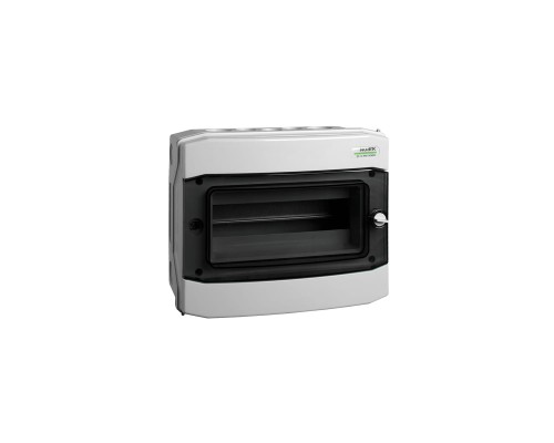 Plastikowa obudowa instalacyjna, natynkowa, IP65, 1 rząd, 18 modułów PHS 18T 113263 Noark rozdzielnica elektryczna n/t