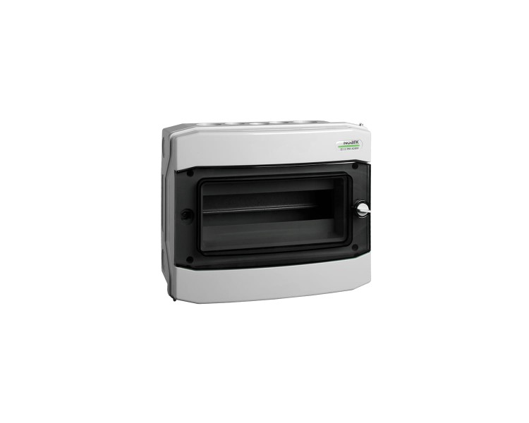 Plastikowa obudowa instalacyjna, natynkowa, IP65, 1 rząd, 18 modułów PHS 18T 113263 Noark rozdzielnica elektryczna n/t