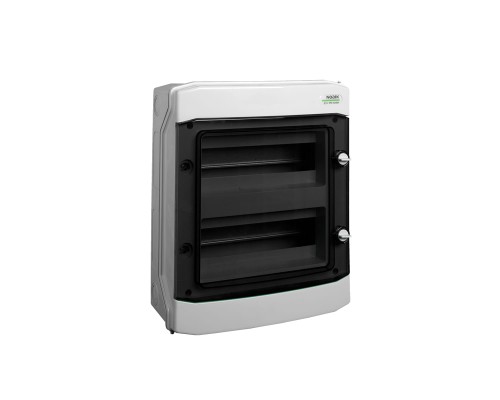 Plastikowa obudowa instalacyjna, natynkowa, IP65, 2 rzędy, 2x12 modułów PHS 24T 101495 Noark rozdzielnica elektryczna n/t