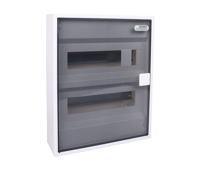 Natynkowa obudowa instalacyjna, IP40, 24 moduły PNS-SD 24T 107275 Noark rozdzielnica n/t