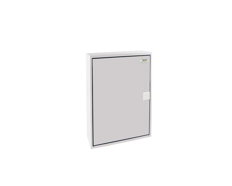 Natynkowa obudowa instalacyjna, białe drzwi, IP40, 12 modułów PNS-SD 12W 113280 Noark rozdzielnica n/t
