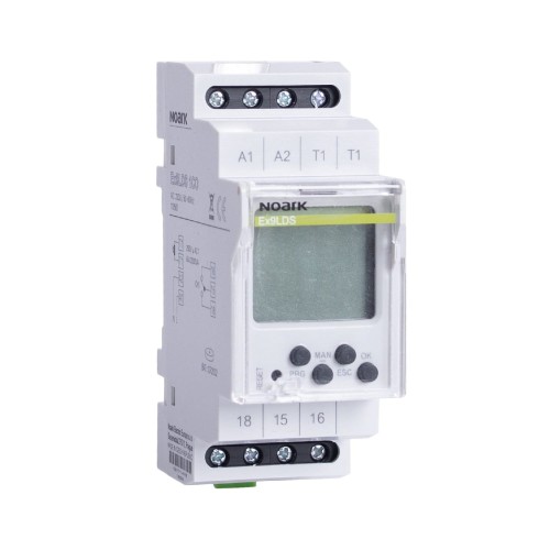 Wyłącznik zmierzchowy cyfrowy, 1 kanał, 1 CO, 230V Ex9LDS 1CO 230V 110561 Noark automat na szynę DIN
