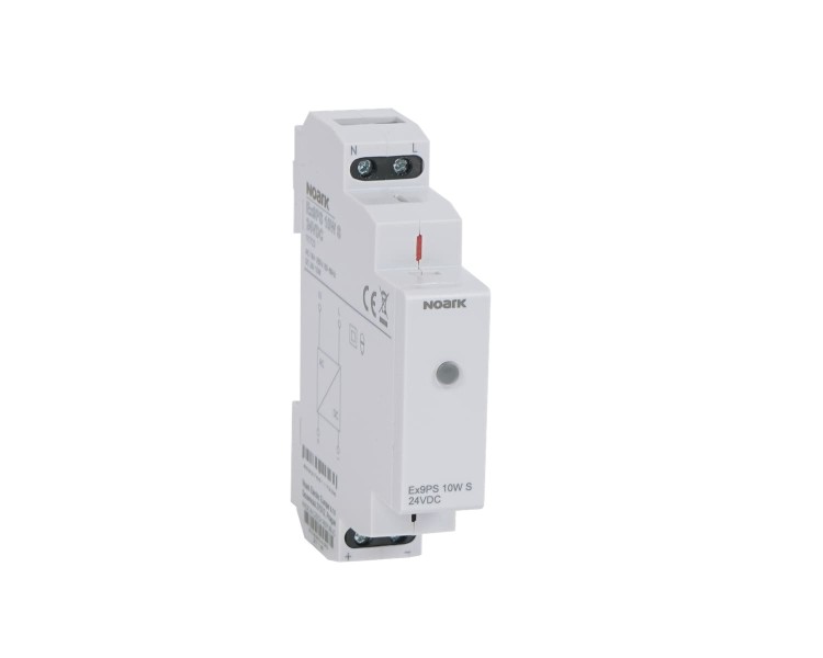 Zasilacz, 10W, Stabilizowane wyjście, 24V DC Ex9PS 10W S 24VDC 111723 Noark na szynę DIN