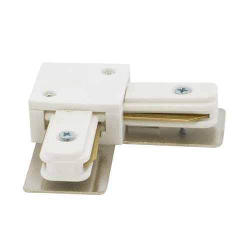 Łącznik do szynoprzewodu kątowy L Connector 02518 Struhm Ideus Loft nowoczesna sufitowy ścienny do oświetlenie szynowe listwa natynkowa szynoprzewodów 230V złączka kątowa biały