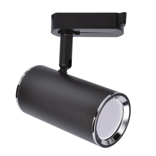 Lampa szynowa Reflektor szynowy GU10 Megan Tra 03660 Struhm Ideus Loft nowoczesna sufitowa ścienna oświetlenie szynowe 230V czarna chrom