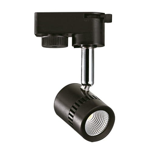 Lampa szynowa Reflektor szynowy LED COB MILANO-5 5W HL835L 4200K 02718 Struhm Ideus Loft nowoczesna sufitowa ścienna oświetlenie szynowe 230V czarna