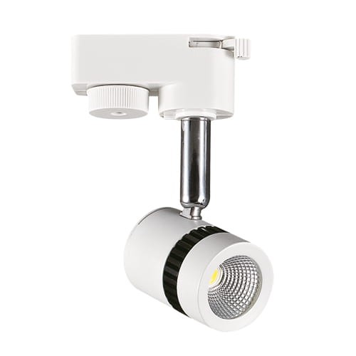 Lampa szynowa Reflektor szynowy LED COB MILANO-5 5W HL835L 4200K 02735 Struhm Ideus Loft nowoczesna sufitowa ścienna oświetlenie szynowe 230V biała