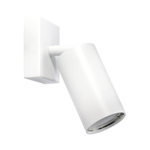 Lampa ścienno-sufitowa Industrialna Kinkiet MANAM GU10 1D WHITE 03759 Struhm Ideus Biała Loft nowoczesny metalowy biały pojedynczy