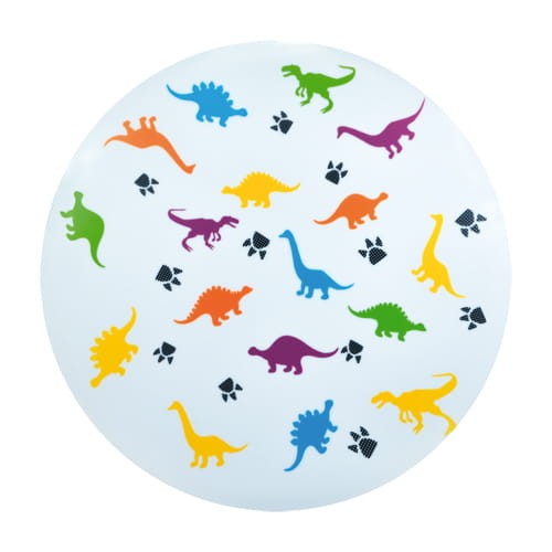 Plafoniera lampa sufitowa Dziecięca KIDI LED DINO 20W 4000K 03645 Struhm Ideus nowoczesna dinozaur dinozaury kolorowe plafon do pokoju dziecięcego