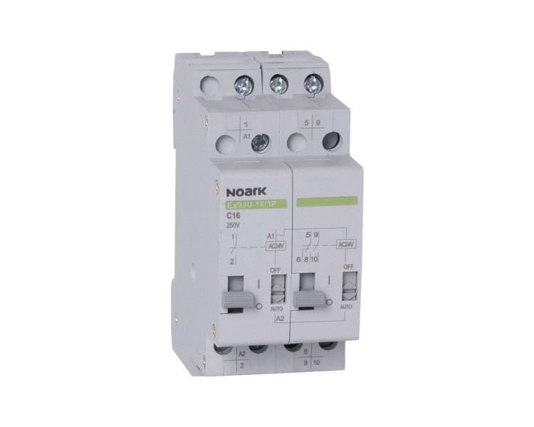 Przekaźnik impulsowy, 3-biegunowy, In=32 A, napięcie cewki 230V AC Ex9JU-32/3P AC230V 110278 Noark