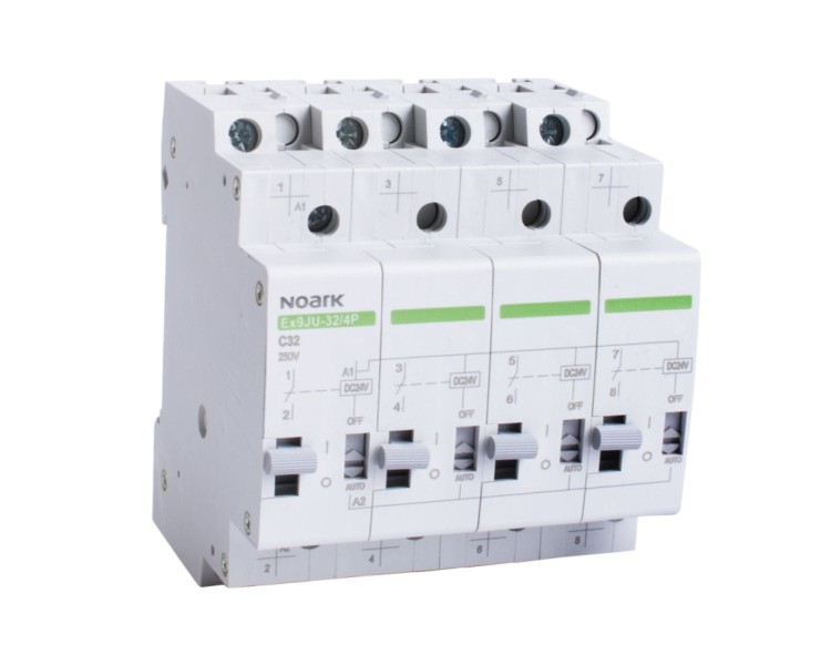 Przekaźnik impulsowy, 4-biegunowy, In=32 A, napięcie cewki 220V AC Ex9JU-32/4P AC220V 110280 Noark