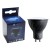 Żarówka punktowa Spot Reflektor LED 6W GU10 R50 BLACK EKZA268 Milagro Eko-Light 4000K kąt świecenia 100° dekoracyjna wewnętrzna i zewnętrzna wymienna czarna obudowa do podświetlenia reflector barwa neutralna dzienna