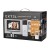 Zestaw wideodomofonowy 7" komplet Wave EXTEL720313 Extel SMART wideodomofon LCD dzwonek bezprzewodowy do 350m z WiFi + APP bezsłuchawkowy dotykowy OSD sterowanie furtką i bramą Inteligentny telefonem i głosem Google Home Alexa czarno-srebrny
