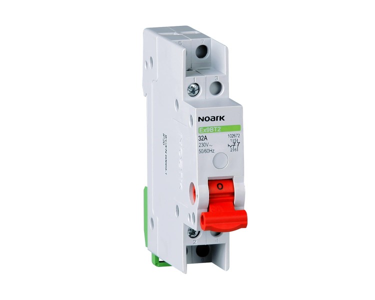 Przełącznik instalacyjny, 16 AX, styki 4 NC Ex9BT2 04 16AX 102663 Noark modułowy