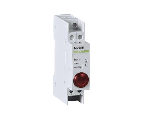 Lampka sygnalizacyjna, 110V AC/DC, 1 czerwony LED Ex9PD1r 110V AC/DC 102432 Noark kontrolka świetlna