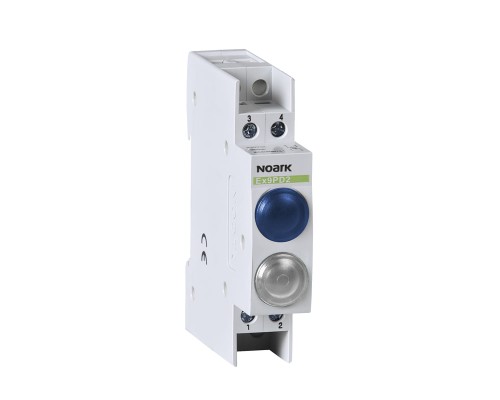 Lampka sygnalizacyjna, 110V AC/DC, 1 niebieska LED i 1 biała LED Ex9PD2bw 110V AC/DC 102522 Noark kontrolka świetlna