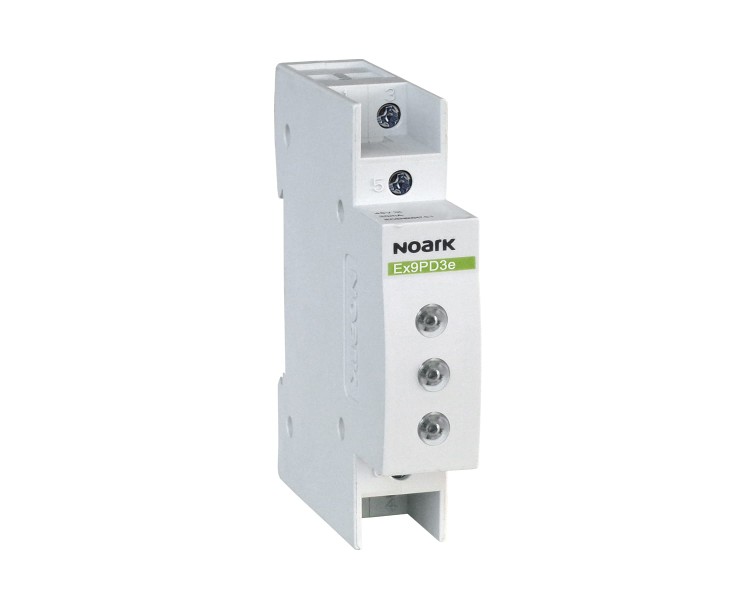 Lampka sygnalizacyjna, 230/400V AC/DC, 3 czerwony LED Ex9PD3e 230/400V AC/DC 106313 Noark kontrolka świetlna