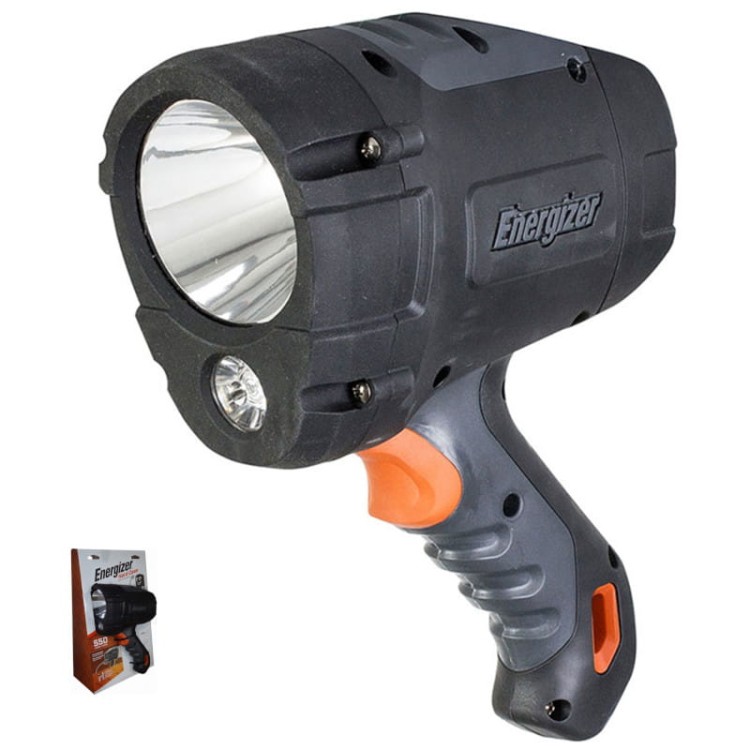 Latarka Szperacz ENERGIZER HARD CASE RECHARGEABLE Ładowalny z akumulatorem HardCase 550 lumenów lumens IPX4 425m wytrzymała solidna wodoodporna z akumulatorami 6szt