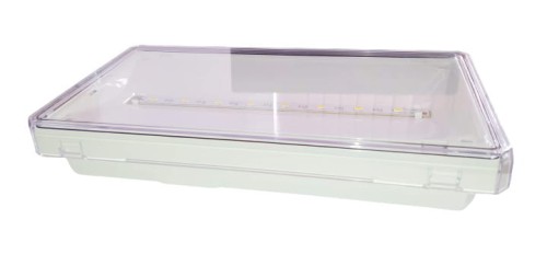 Oprawa Awaryjna oświetlenie awaryjne EXIT M LED AWEX ETE/1W/E/1/SE/AT/WH IP65 1W 1h AT z piktogramem PU31 3.6V Jednozadaniowa oświetlenia awaryjnego pod piktogram biała