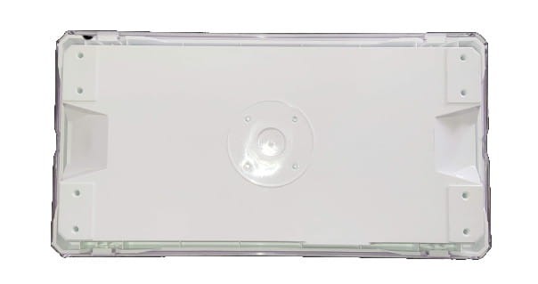 Oprawa Awaryjna oświetlenie awaryjne EXIT M LED AWEX ETE/1W/E/1/SE/AT/WH IP65 1W 1h AT z piktogramem PU31 3.6V Jednozadaniowa oświetlenia awaryjnego pod piktogram biała